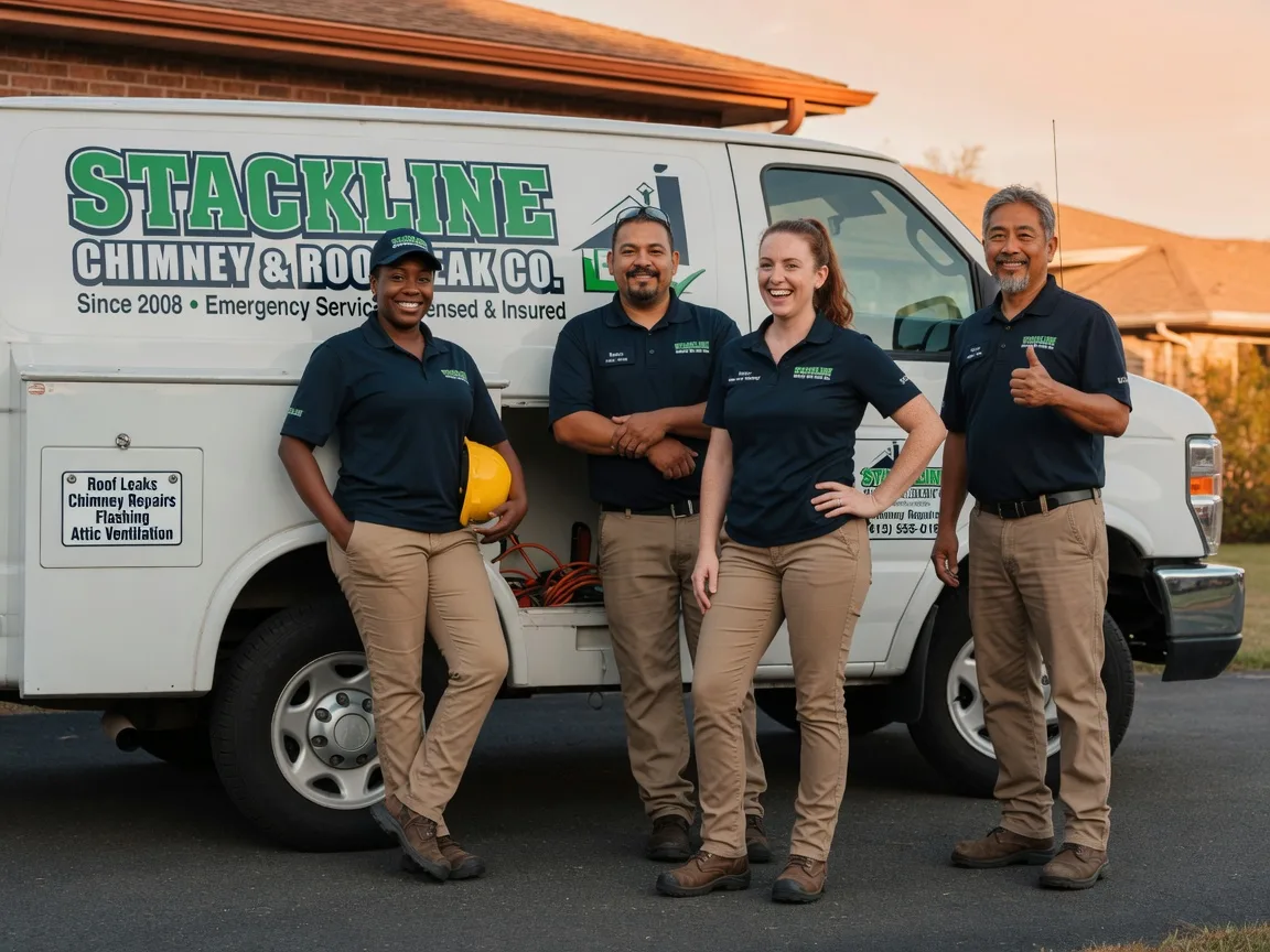 Chimney flashing repair company in Orem, UT
